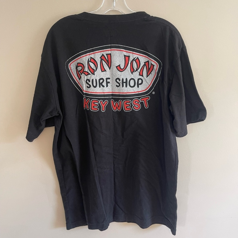 Ron Jon Surf Shop Key West Black T-Shirt Men’s XL Surfing Beach Tee Shirt RonJon - Picture 4 of 4